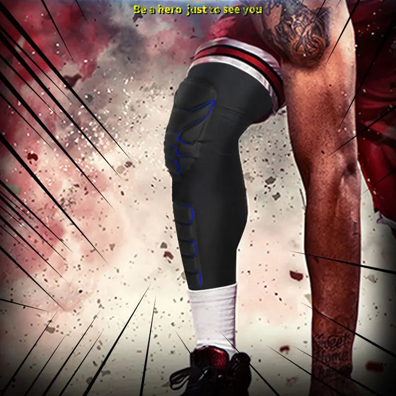 1Pcs Basketball Football Leggings Sleeve Outdoor Sports Leg Knee Protect Elbow Joint Guard Calf Compression,for Running, Cycling
