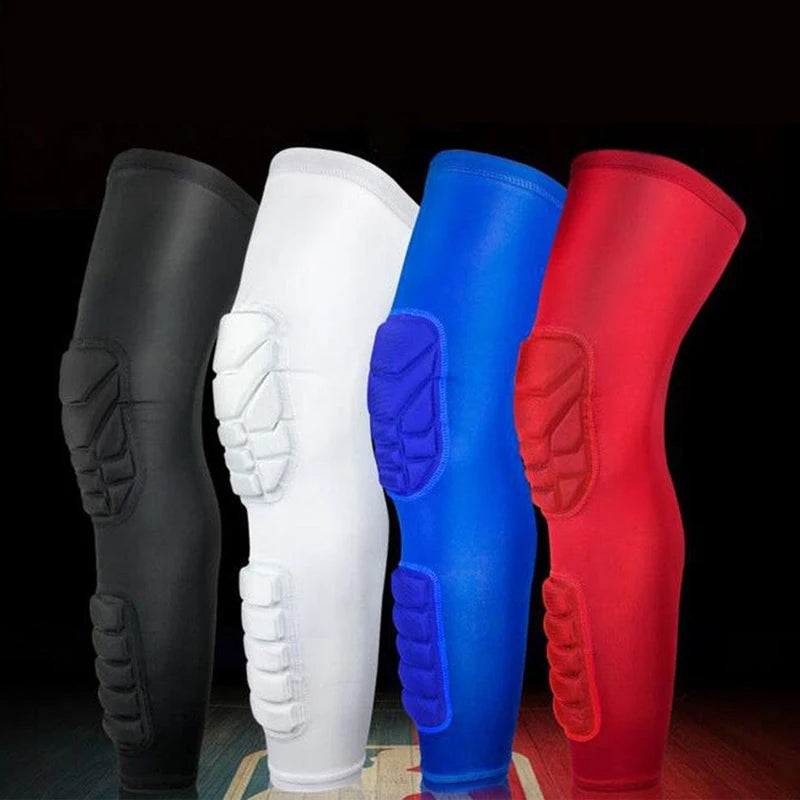 1Pcs Basketball Football Leggings Sleeve Outdoor Sports Leg Knee Protect Elbow Joint Guard Calf Compression,for Running, Cycling